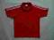 ADIDAS koszulka bawelniana polowka czerwona M