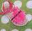 NEXT Cudowne sandałki z mega Kwiatuszkiem uk 7