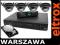 ZESTAW REJESTRATOR 4 KAMERY AKCESORIA CCTV Z085