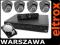 PROFESJONALNY ZESTAW MONITORINGU  4 KAMERY Z179