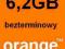 ORANGE FREE 6,2 GB - BEZTERMINOWY - NAJTANIEJ