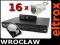 ZESTAW MONITORING REJESTRATOR 16 KAMER CCTV Z184