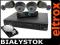 ZESTAW MONITORINGU 4 X KAMERA REJESTRATOR Z190