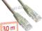 30 M. SIECIOWY KABEL UTP 5e RJ-45 RJ45 LAN SKRĘTKA