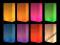 MIX kolorów Lampiony Papierowe bez wzoru kpl.10szt