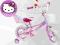 NEW 2012 oryginalny rower HELLO KITTY 12` SHINY