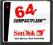 SanDisk CompactFlash 64MB Compact Flash VAT 24h