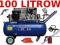 KOMPRESOR 100 L SPRĘŻARKA OLEJOWY AKCESORIA GRATIS