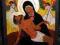 "Pieta"obrazek na szkle