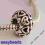 SREBRNY 925 KORALIK MODULOWY SERCE CHARM nr19