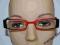 OKULARY OPRAWKI 0015  STRAVAGANZE RED 2804