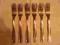 6 widelców - INOX -