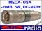 Tłumik mocy 20dB, 5W, DC-3GHz, N, MECA-USA