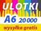 ULOTKI A6 20000 KOLOROWE dwustronne SZYBKI DRUK