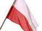 Polska flaga 70x110cm Euro 2012 Polski Kibic