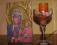 Matka Boska Częstochowska obrazek ikona rękodzieło