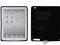 BACK CASE SILIKONOWY IPAD 2 CZARNY BŁYSZCZĄCY