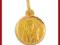 ZŁOTY MEDALIK NA PREZENT - CHRZEST, KOMUNIA