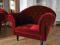 Pluszowy Chesterfield Fotel NOWY