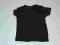 czarny t-shirt ~ H&M ~ rozm. 122, 6-7 lat