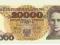 20000 TYŚ. ZŁOTYCH 1989 R. SER . AR (UNC)