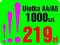 Ulotka A4 składana do A5 1000 szt. PROMOCJA !