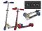 HULAJNOGA ACTION SCOOTER trójkołowa #kolory# !HIT!