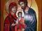 Prezent na Ślub-Ikona Św.Rodziny-wym.38cm-30-3cm