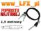 1,5 metrowy kabel OMNITRONIC 2x RCA - 2x Jack Mono