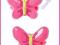 GYMBOREE cudne spinki USA Butterfly 2 szt