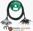ADAM HALL MULTICORE 8x JACK MONO / 8x RCA 3m