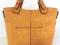 TOREBKA GWIAZD WOREK SHOPPER CAMEL MUSZTARDOWY