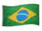 Flaga reprezentacji Brazyli (Super Cena)