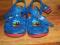 Gumowe sandałki do wody- jak nowe, mothercare 25