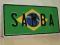tablica Brazil Samba - twój tekst, prezent
