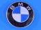 BMW 82mm emblemat logo przód - tył, SUPER PRECYZJA