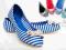 816-C L.blue balerinki marynarskie r.38 donioo1