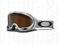 Gogle OAKLEY A FRAME White Factory Text Black Irid