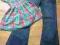 Jeansy ciążowe + bluzeczka rozm. 36  ŚLICZNE!!!