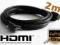 NOWY KABEL HDMI. FULL HD 1080p 2 METRY! OKAZJA!