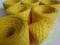 WŁÓCZKA  BAWEŁNA100% żółta 55 dkg