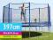 WYTRZYMAŁA TRAMPOLINA Z SIATKĄ 397 cm 13ft NEO