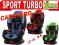 FOTELIK SAMOCHODOWY SPORT TURBO CARETERO +PREZENT+