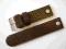 MOCNY SKÓRZANY PASEK DO ZEGARKA Z NITAMI 24mm