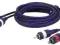 Przewód 2 RCA(cinch)-2 RCA(cinch), 75cm.- 2475 -PL