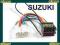 ZŁĄCZE ADAPTER ISO KOSTKA  SUZUKI BALENO VITARA