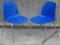 DESIGNERSKIE KRZESŁA BŁĘKIT I CHROM