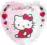 Talerzyki HELLO KITTY HEART 18cm (8szt)