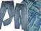 SUPER wąskie jeansy rurki vintage CHEROKEE 9-10 l