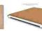 PURO Back Cover Etui plecki iPad 2 brązowy